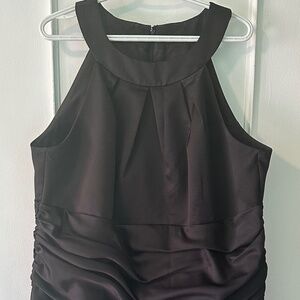 Davids Bridal black cocktail dress